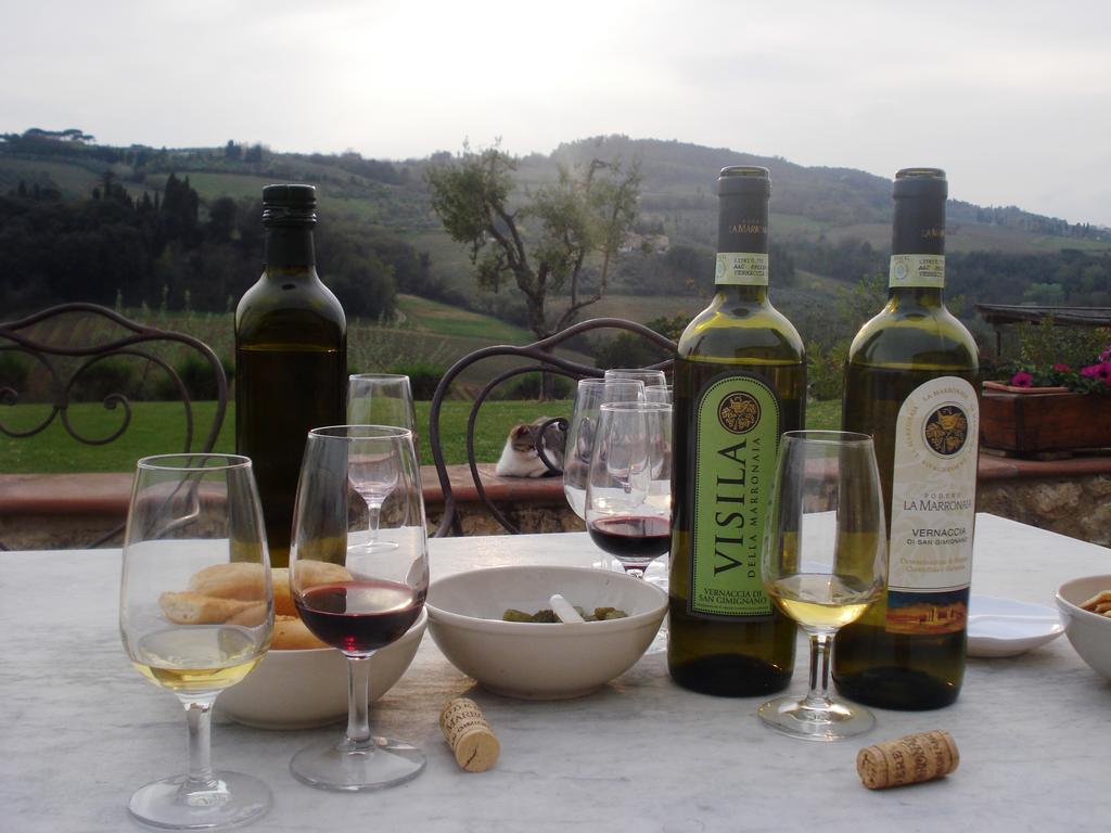 Agriturismo Podere La Marronaia ซานจีมิญญาโน ภายนอก รูปภาพ